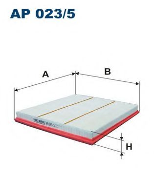 AP0235 FILTRON Фильтр воздушный FORD 11-