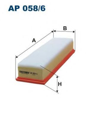 AP0586 FILTRON Фильтр воздушный PSA C4/307 04- 1.4