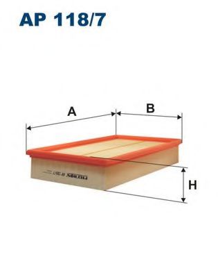 AP1187 FILTRON Фильтр воздушный MB E(W210) -03 2.0-4.3