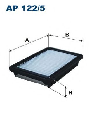 AP1225 FILTRON Фильтр воздушный KIA PICANTO 11- 1.0-1.2