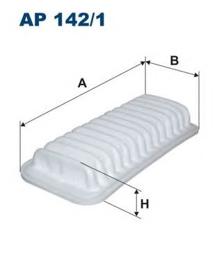 AP1421 FILTRON Фильтр воздушный TOYOTA YARIS 99-