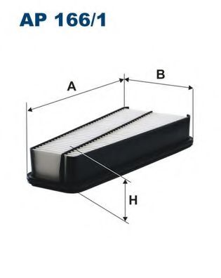 AP1661 FILTRON Фильтр воздушный TOYOTA LAND CRUISER 120 03- 4.0