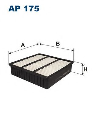AP175 FILTRON Фильтр воздушный MITSUBISHI LANCER 03- 1.3-2.0