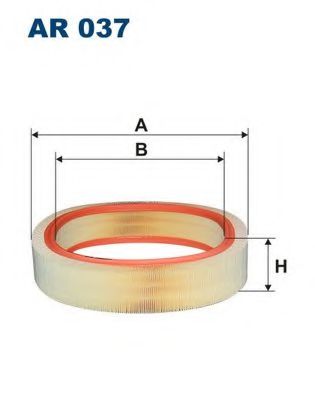 AR037 FILTRON Фильтр воздушный MB W124 -96