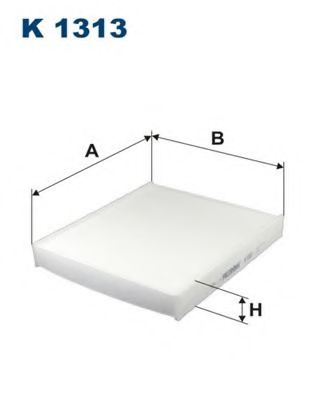 K1313 FILTRON Фильтр салона VAG A1/FABIA/ROOMSTER/POLO 07-