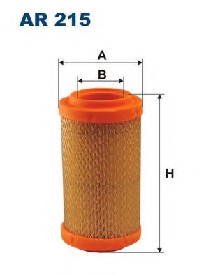 AR215 FILTRON Фильтр воздушный FILTRON AR 215 Fiat 126, 5