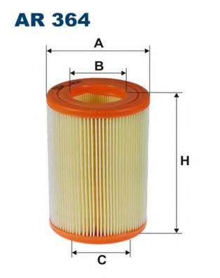 AR364 FILTRON Фильтр воздушный SMART -07