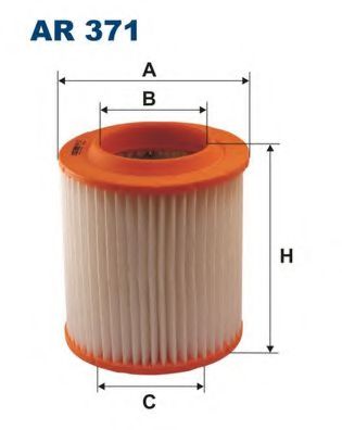 AR371 FILTRON Фильтр воздушный 
