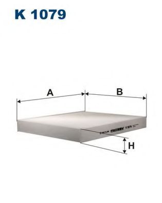 K1079 FILTRON Фильтр салона VAG FABIA/ROOMSTER/POLO 99-