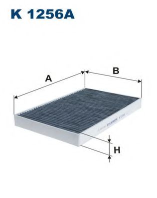 K1256A FILTRON Фильтр салона iveco daily 06- угольный