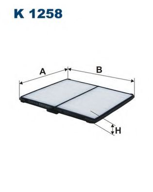 K1258 FILTRON Фильтр салона GM REZZO/SPARK/MATIZ 05-