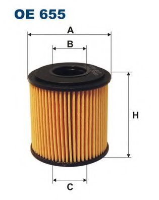 OE655 FILTRON Фильтр масляный SMART 98-