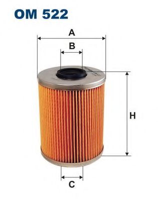 OM522 FILTRON Фильтр масляный BMW 3(E36)(E46) -04 2.0-3.2