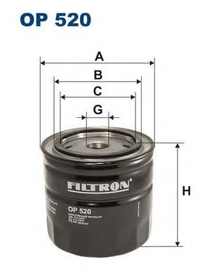 OP520 FILTRON Фильтр масляный OP520 Filtron