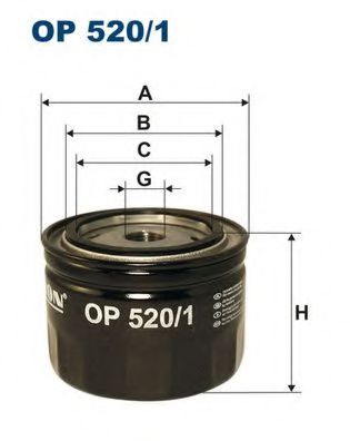 OP5201 FILTRON Фильтр масляный ВАЗ 2108-2112/PRIORA/KALINA/GRANTA/VESTA/LARGUS Filtron