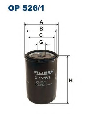 OP5261 FILTRON Фильтр масляный OP5261 Filtron