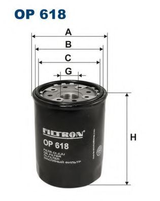 OP618 FILTRON Фильтр масляный OP618 Filtron