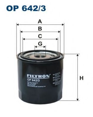 OP6423 FILTRON Фильтр масляный nissanrenault 1.5d-3.0d 08-