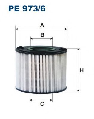 PE9736 FILTRON Фильтр топливный VAG Q7/TOUAREG 06- 3.0
