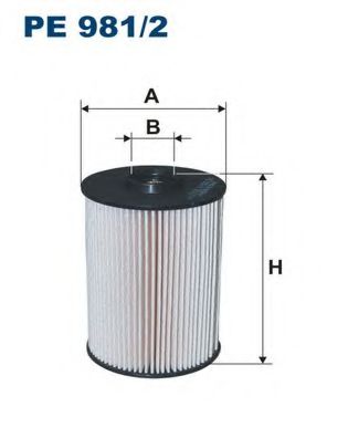 PE9812 FILTRON Фильтр топливный FORD MONDEO 4 07- 2.0 DIESEL