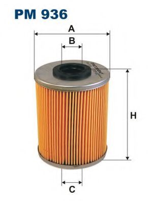 PM936 FILTRON Фильтр топливный OPEL ASTRA H/CORSA C/VECTRA C 00- 1.7-3.0 DIESEL