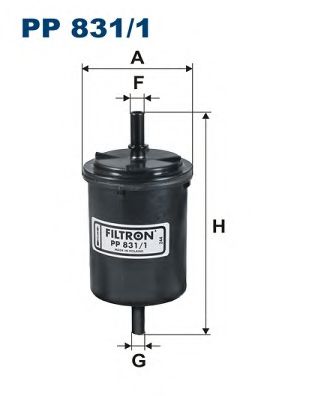 PP8311 FILTRON Фильтр топливный PSA/RENAULT/FIAT