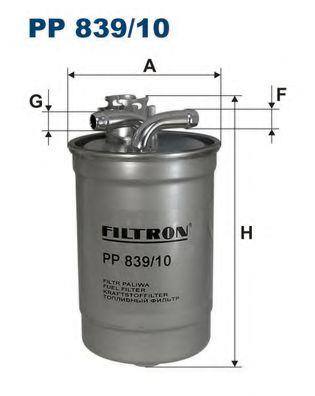 PP83910 FILTRON ФИЛЬТР ТОПЛИВНЫЙ