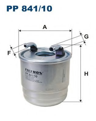 PP84110 FILTRON Фильтр топливный 