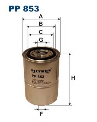 PP853 FILTRON Топливный фильтр