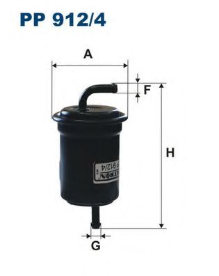 PP9124 FILTRON Фильтр топливный SUZUKI GRAND VITARA -05