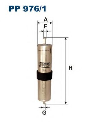 PP9761 FILTRON Фильтр топливный BMW X5(E53) 3.0D