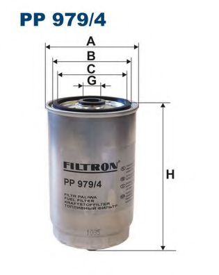 PP9794 FILTRON Фильтр топливный HYUNDAI ACCENT III/GETZ/GRANDEUR/IX35/MATRIX/SANTA FE II/CARENS II/SORENTO II 05- 1