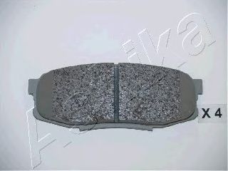 5102221 ASHIKA Колодки тормозные задние TOYOTA Land Cruiser 2
