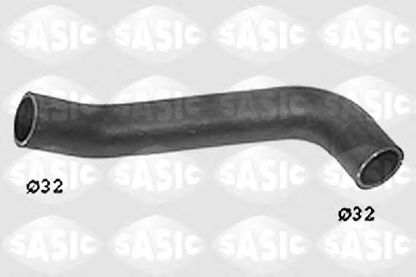 SWH6848 SASIC патрубок радиатора vw corrado 89-95, golf ii 83-9