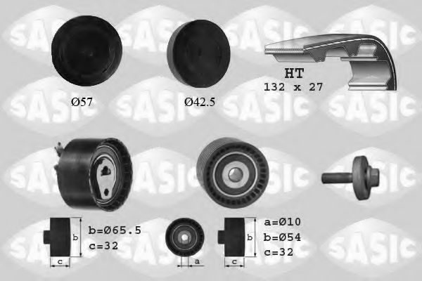 1754008 SASIC Комлект ремня грм