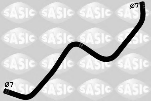3400087 SASIC Патрубок расширительного бачка ducato rus psa