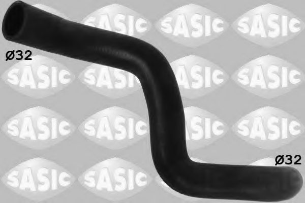 3406124 SASIC Патрубок системы охлаждения нижний opel astra h zafira