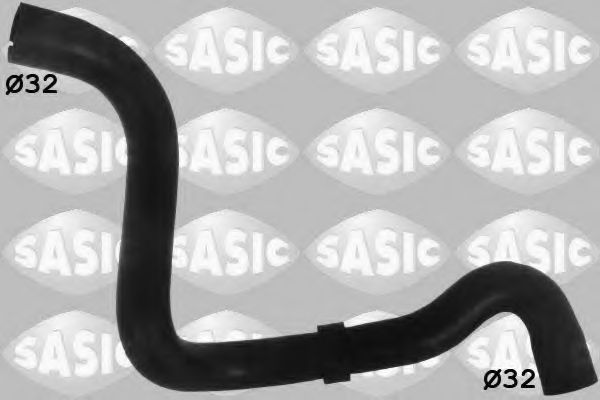 3406150 SASIC Патрубок системы охлаждения ford c-max focus