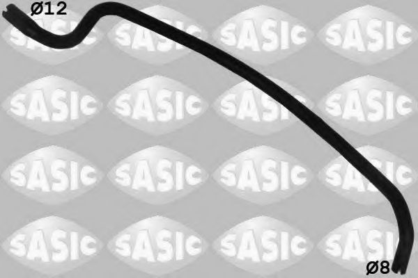 3406181 SASIC Шланг обратки расширительного бачка.OPEL Astra H Zafira