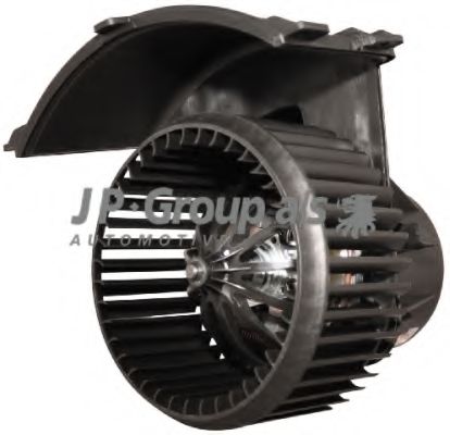 1126102200 JP GROUP Мотор отопителя салона с крыльчаткой vw t5 03~