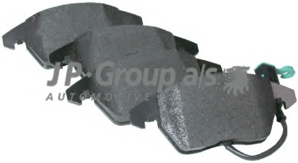 1163601110 JP GROUP (698320001ALT) КОЛОДКИ ТОРМОЗНЫЕ ДИСКОВЫЕ ПЕРЕДНИ