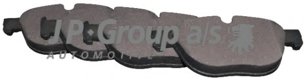 1463602610 JP GROUP Комплект тормозных колодок, дисковый тормоз