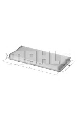 LA83 KNECHT-MAHLE Фильтр салона MBVW 377.x167.x29. Knecht