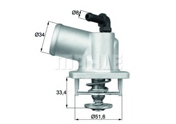 TI5492D KNECHT-MAHLE термостат