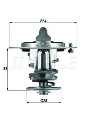 TX7282 KNECHT-MAHLE термостат
