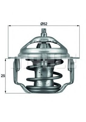 TX8582 KNECHT-MAHLE термостат