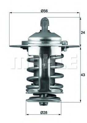 TX7082 KNECHT-MAHLE термостат