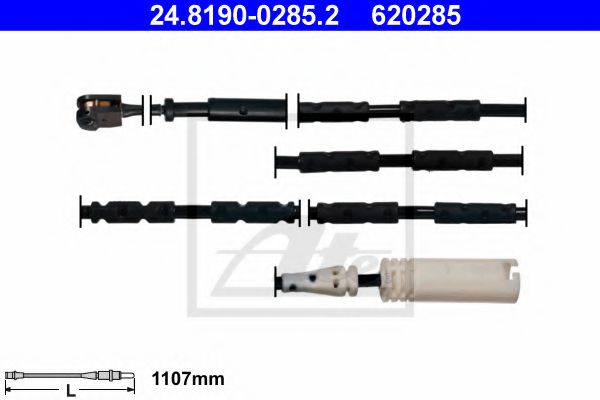 24819002852 ATE Датчик износа торм. колодок BMW E(E90) задн.