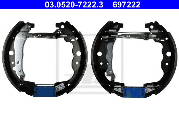 03052072223 ATE Комплект тормозных колодок