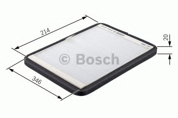 1987432033 BOSCH фильтр салона